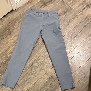 Lululemon Men’s ABC Slim Pant 29W Gray Warpstreme Stretch Trouser
